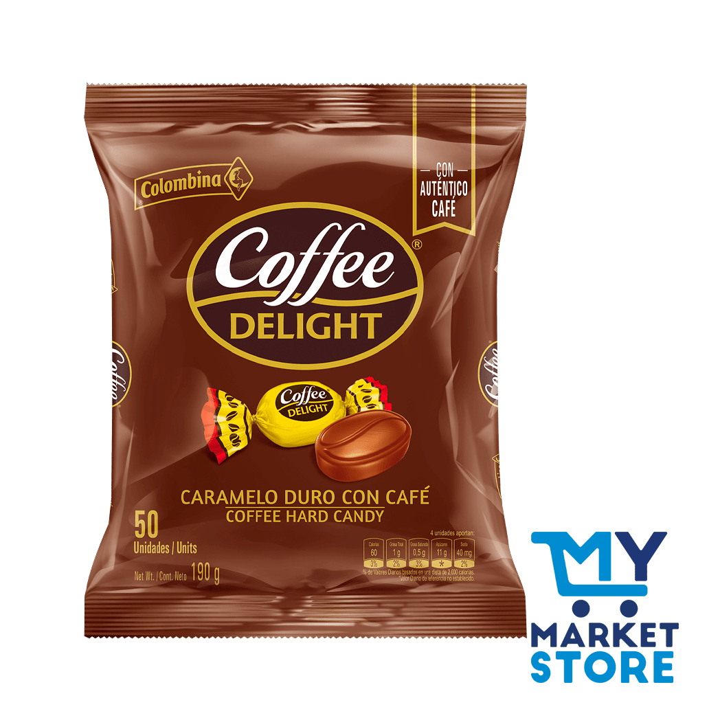 CARAMELOS COFFEE DELIGHT 190G 50UND