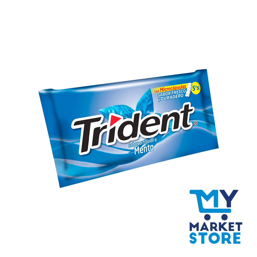 CHICLES TRIDENT MENTA 8,5G