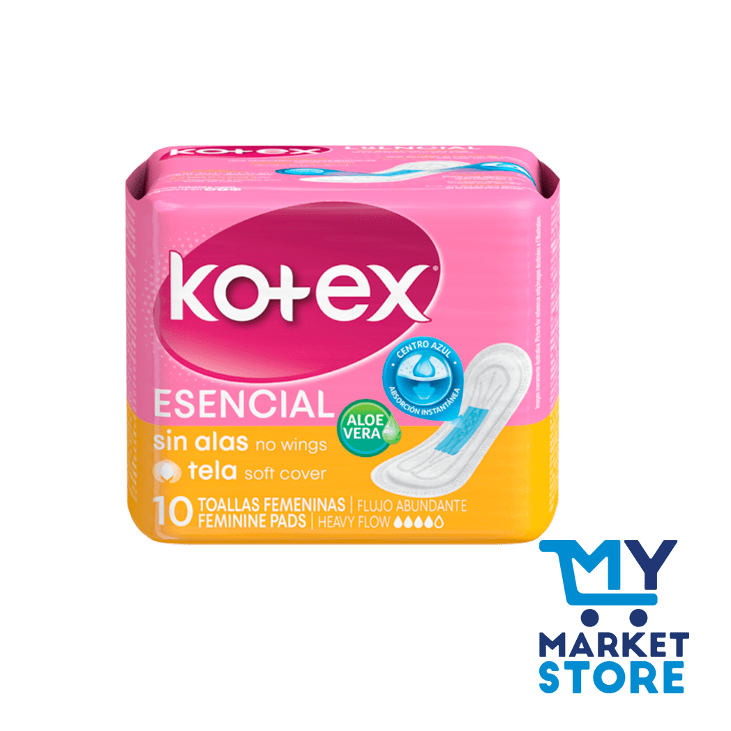 TS KOTEX ESENCIAL 10UND