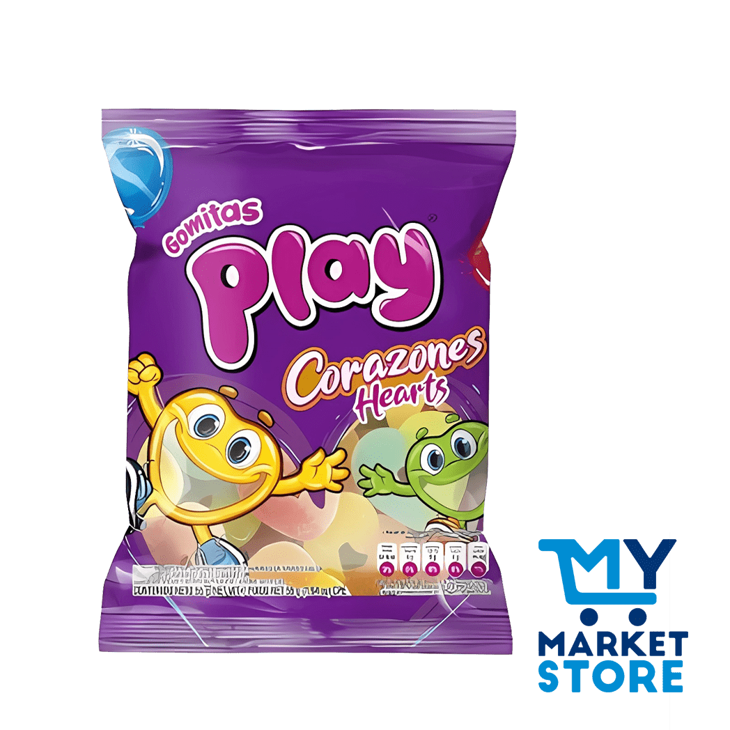 GOMITAS PLAY CORAZONES 50G