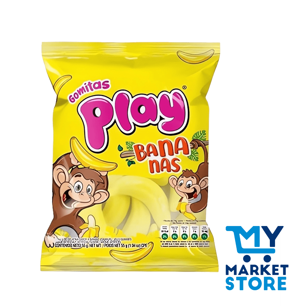 GOMITAS PLAY BANANAS 50G