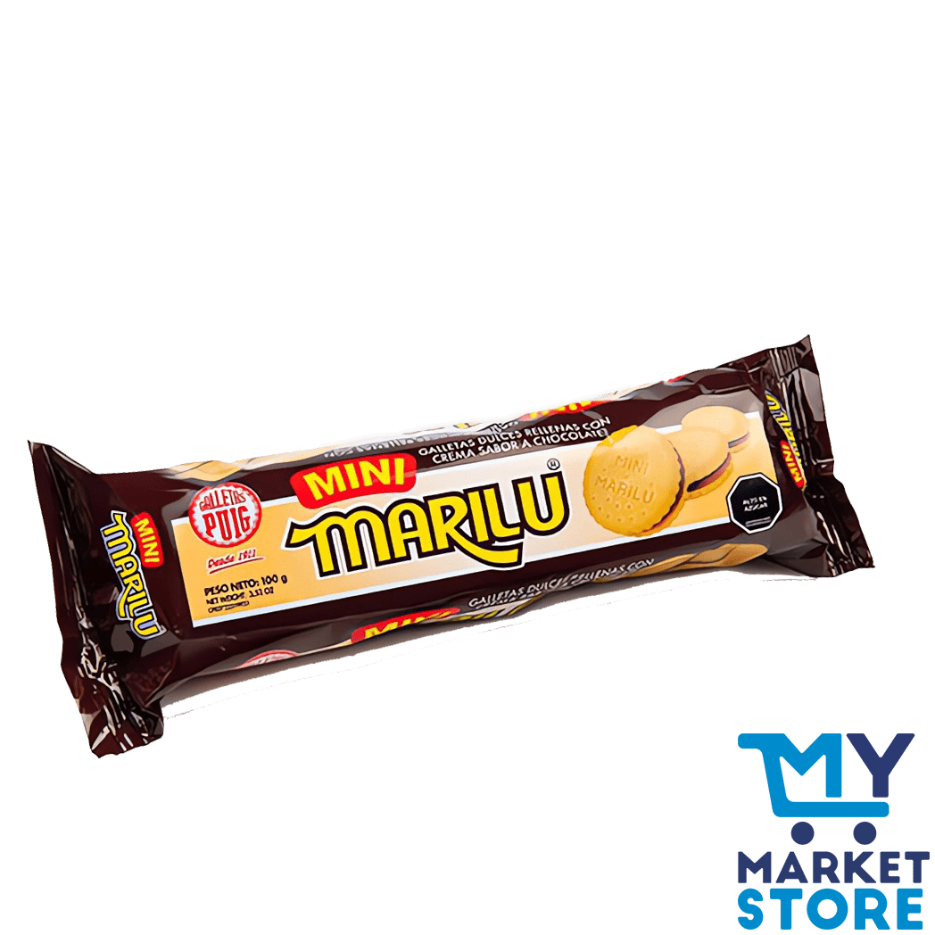 GALLETAS MINI MARILU CREMA DE CHOCOLATE 100G