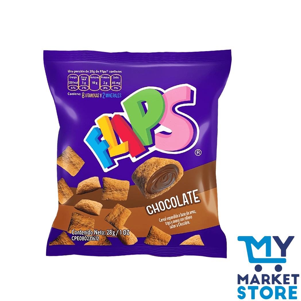 FLIPS CHOCOLATE 28G