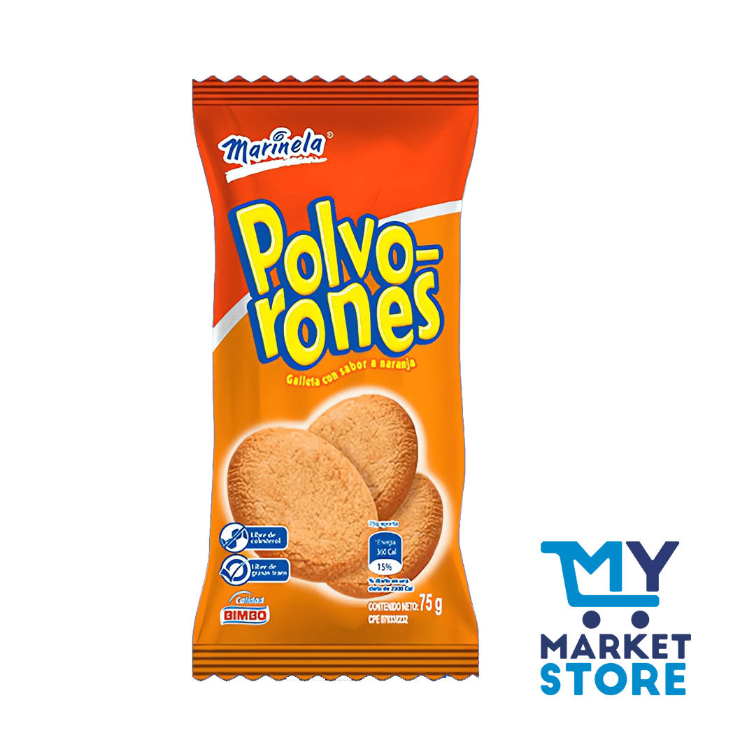 POLVORONES DE NARANJA MARINELA 75G