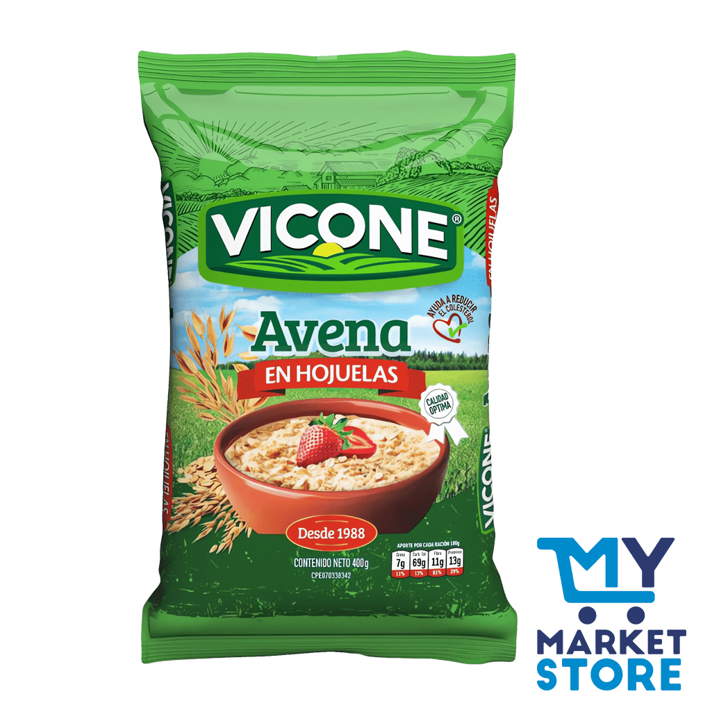 AVENA EN HOJUELA VICONE 400G