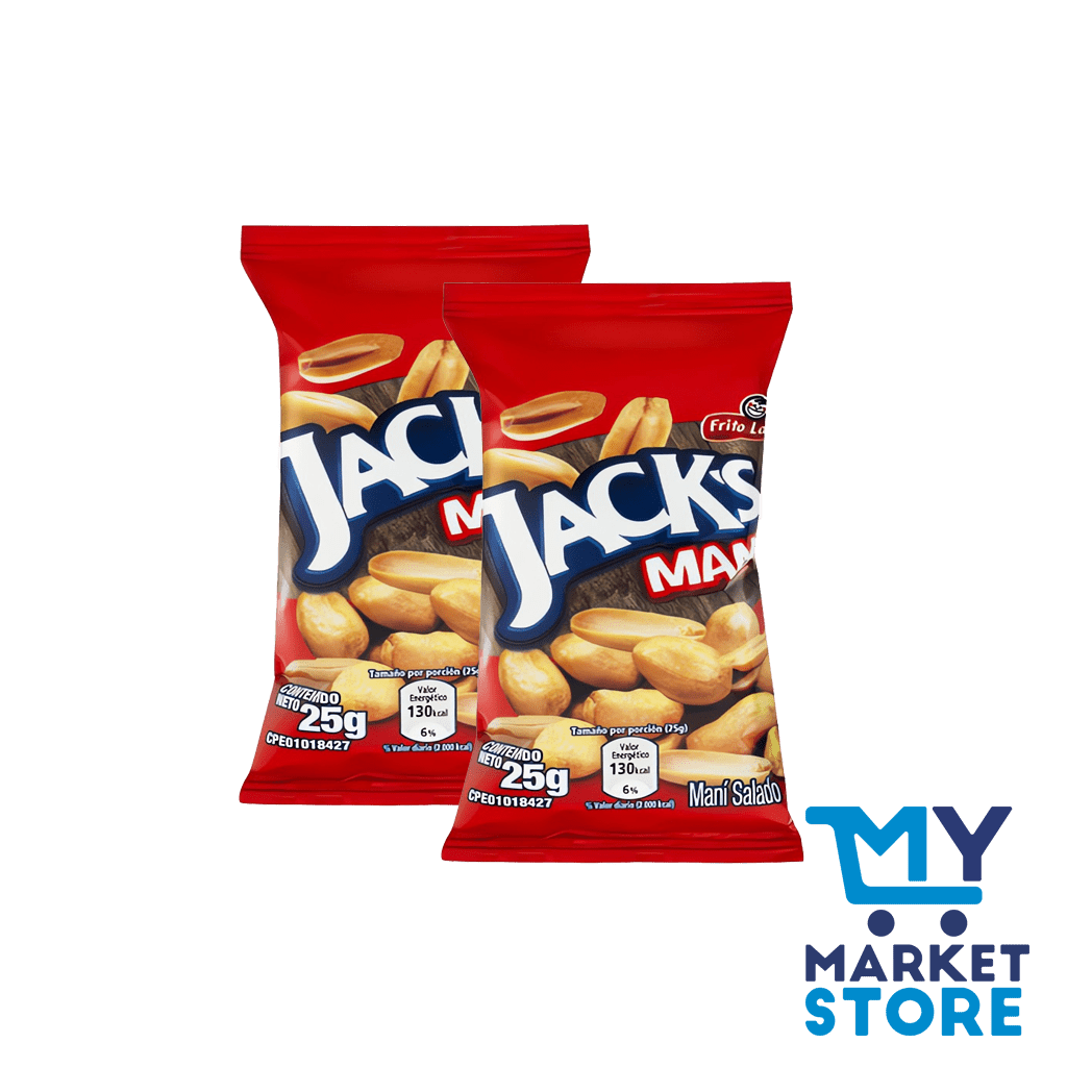 MANI JACKS SALADO 25G