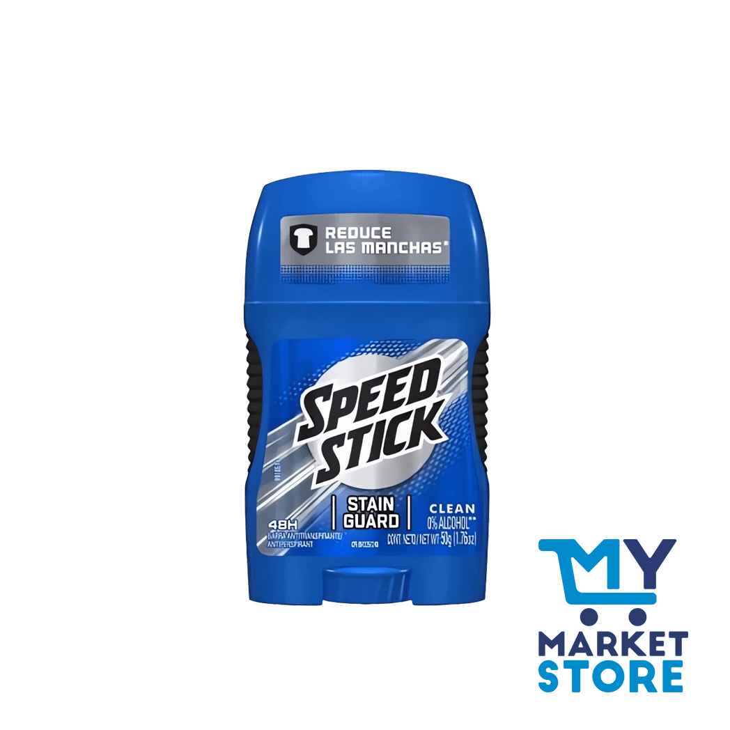 DESODORANTE SPEED STICK STAIN GUARD BARRA 50G