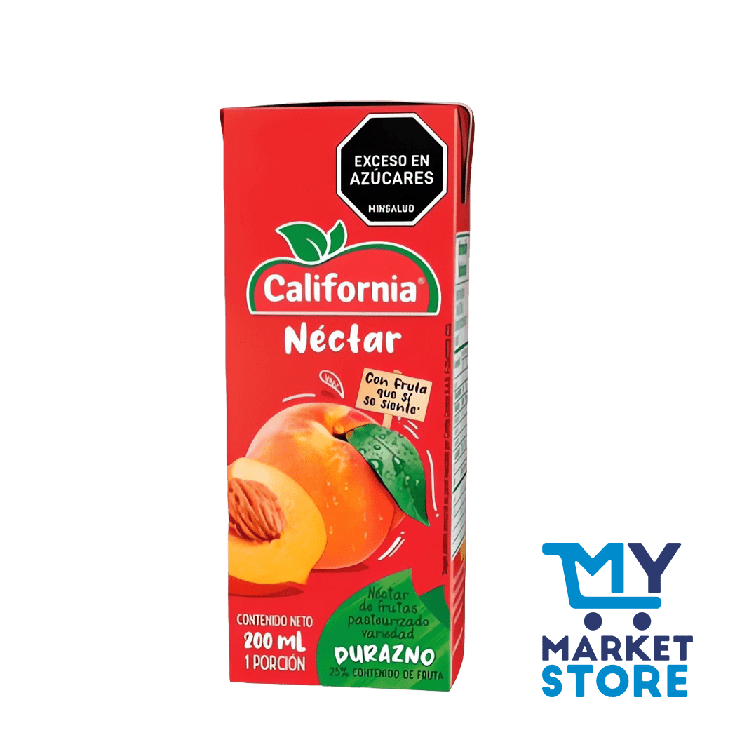 JUGO CALIFORNIA DURAZNO 200ML