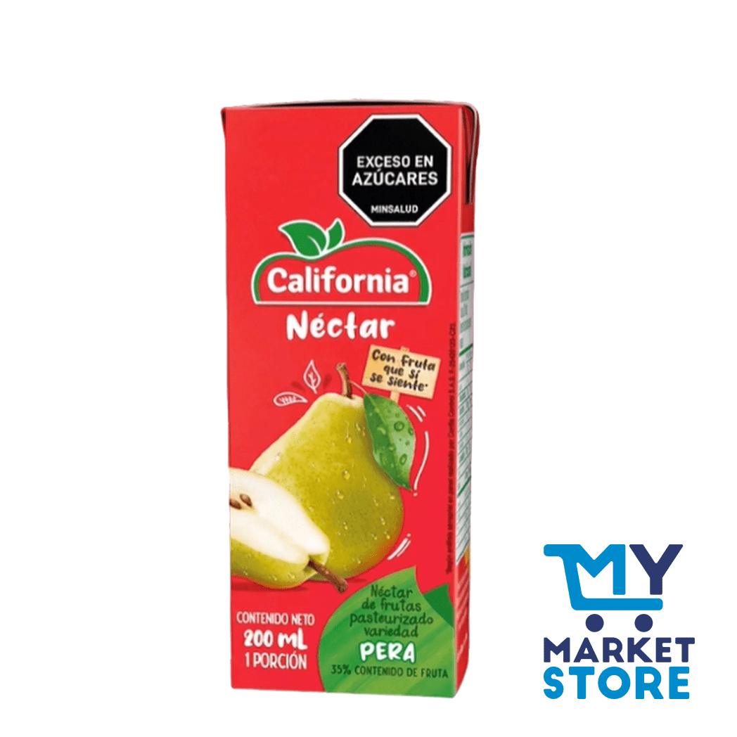 JUGO CALIFORNIA PERA 200ML