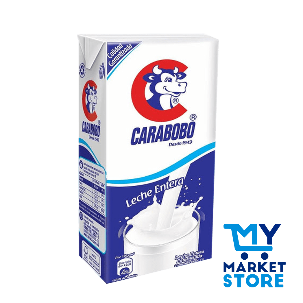 LECHE ENTERA CARABOBO UHT 1L