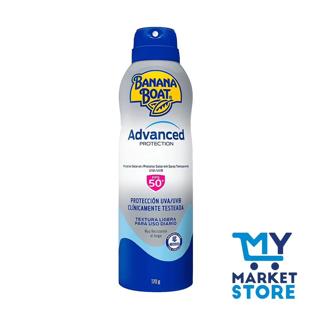 PROTECTOR SOLAR EN SPRAY BANANA BOAT ADVANCED PROTECTION 170ML