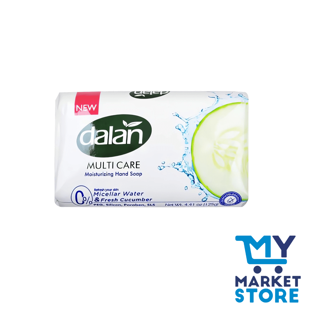 JABON DE AGUA MICELAR CON PEPINO DALAN 125G