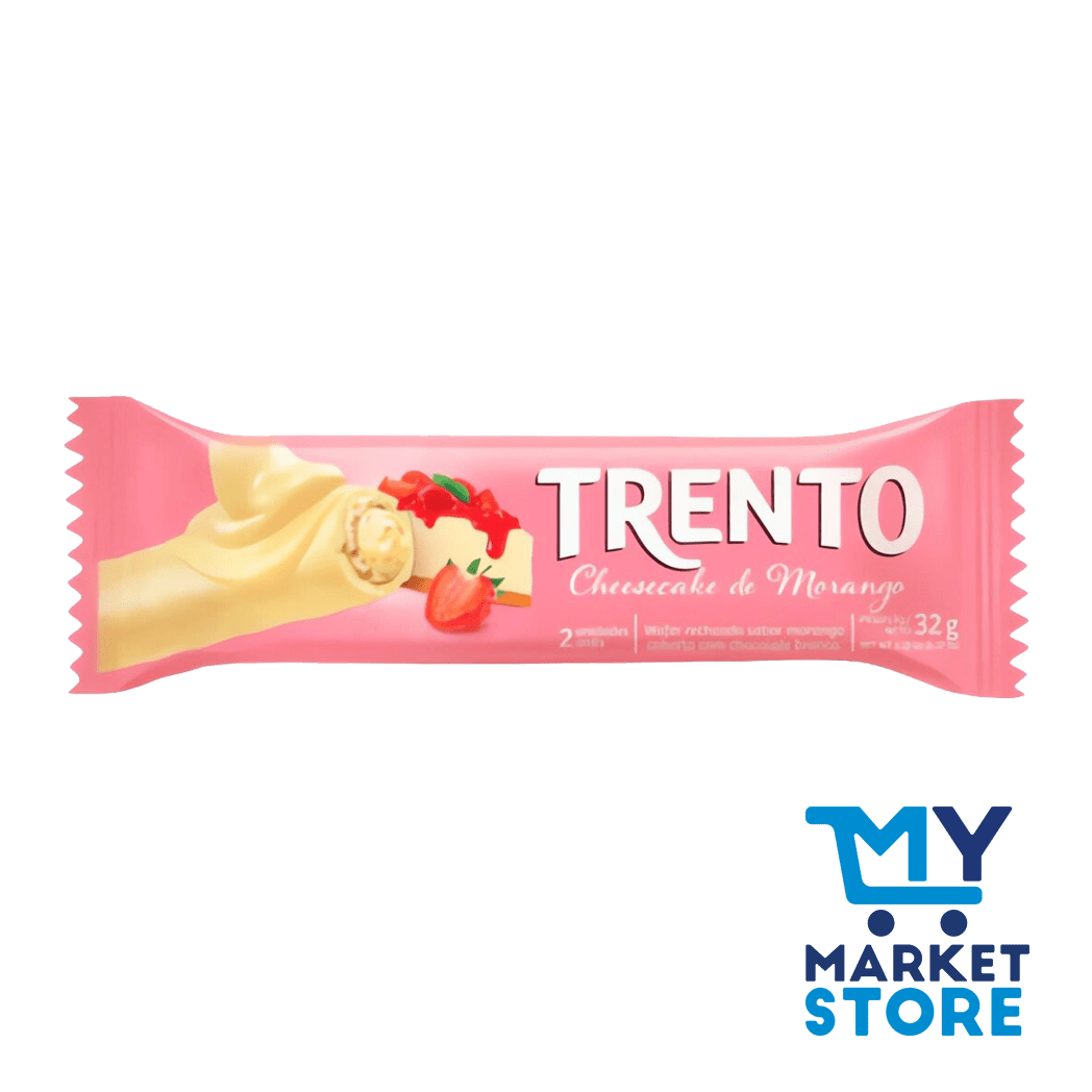 CHOCOLATE TRENTO CHEESECAKE DE FRESA 32G