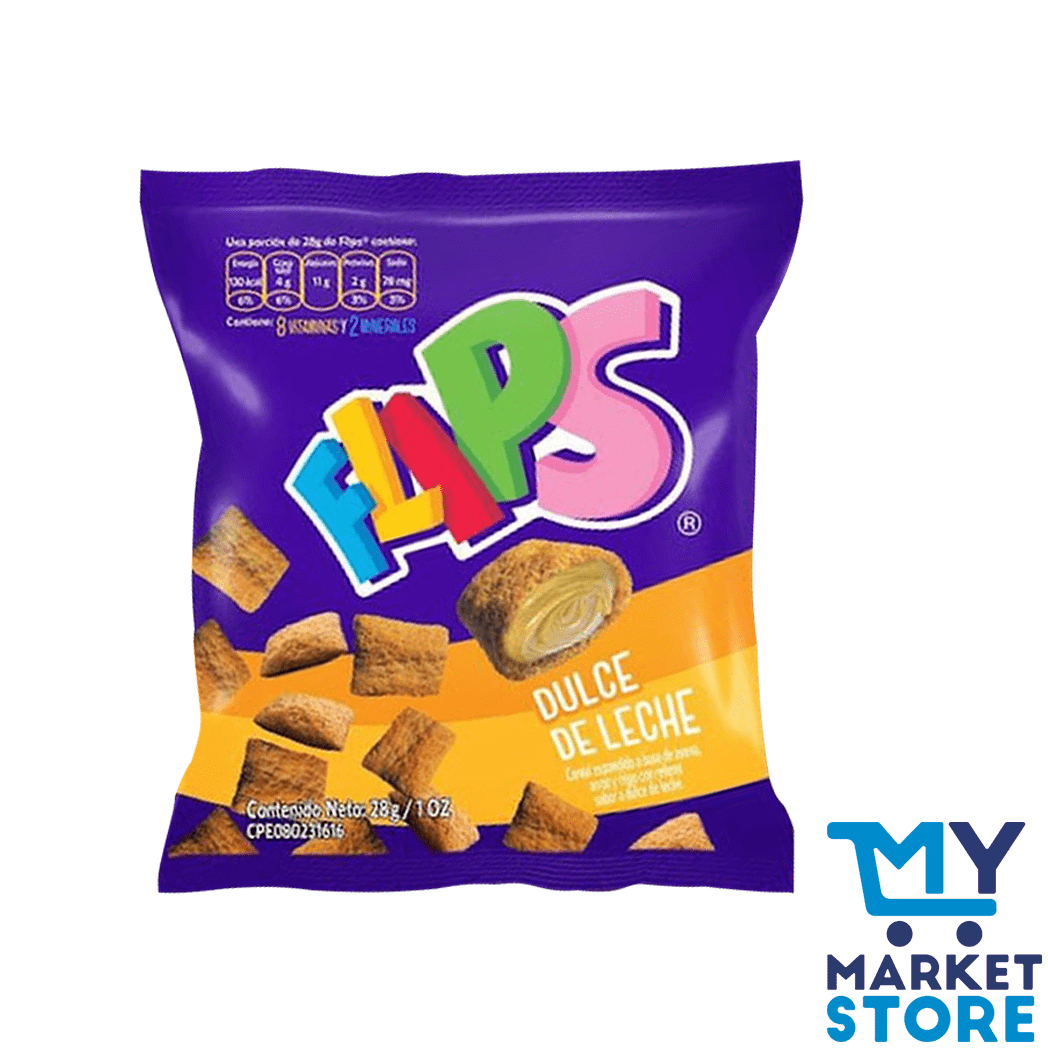 FLIPS DULCE DE LECHE 28G