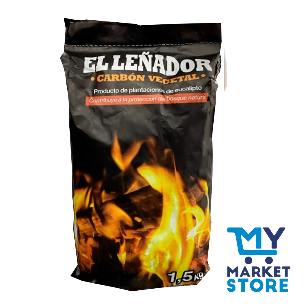 CARBON VEGETAL EL LEÑADOR 1,5KG