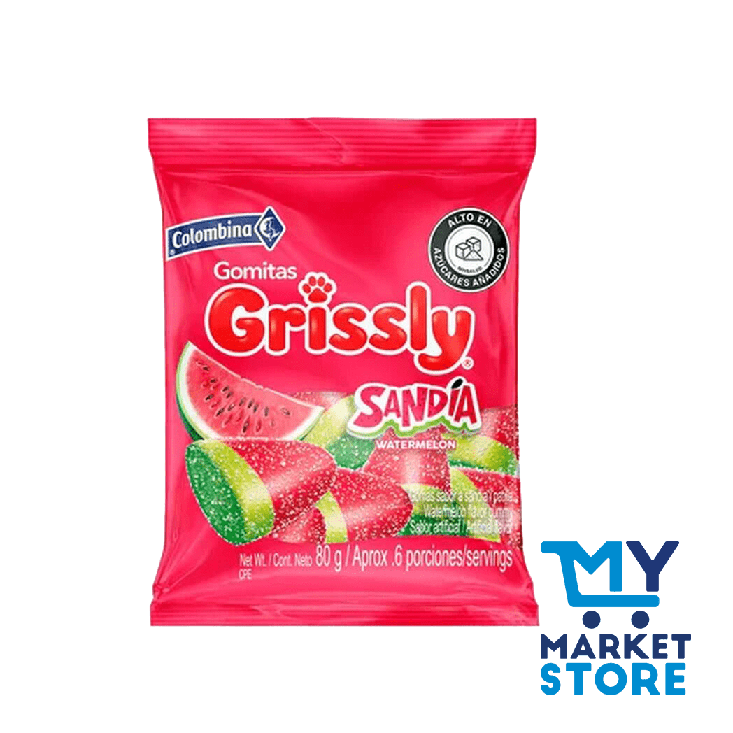 GOMITAS GRISSLY SANDIA 80G