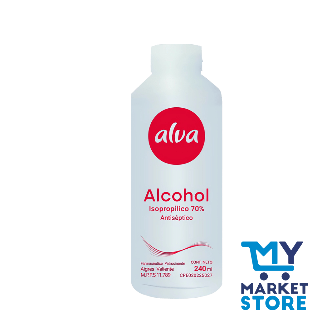 ALCOHOL ISOPROPILICO  ALVA 240ML