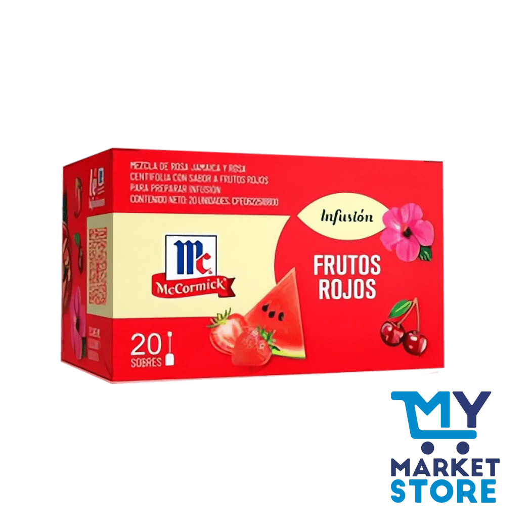 TE McCORMICK INFUSION FRUTOS ROJOS 20UND